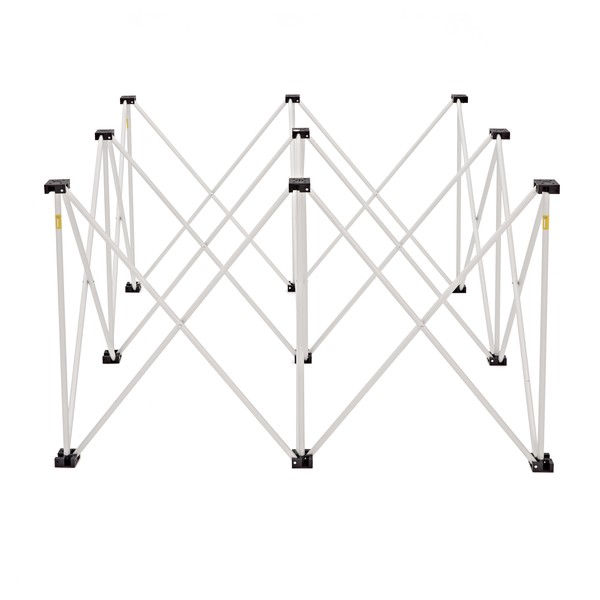 60cm Portable Staging Riser by Gear4music, 1m x 1m