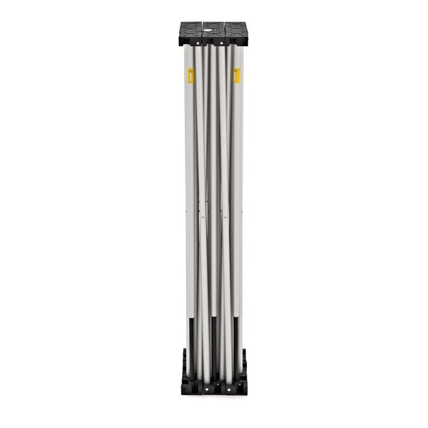 1m x 1m Flat Portable Stage Kit by Gear4music, 60cm