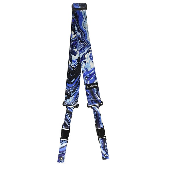 DiMarzio DD2240 Cliplock Steve Vai Strap, Blue Universe