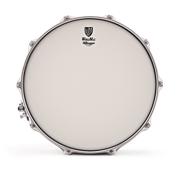 WorldMax Black Dawg 14'' x 6.5'' Black Nickel Over Brass Snare Drum