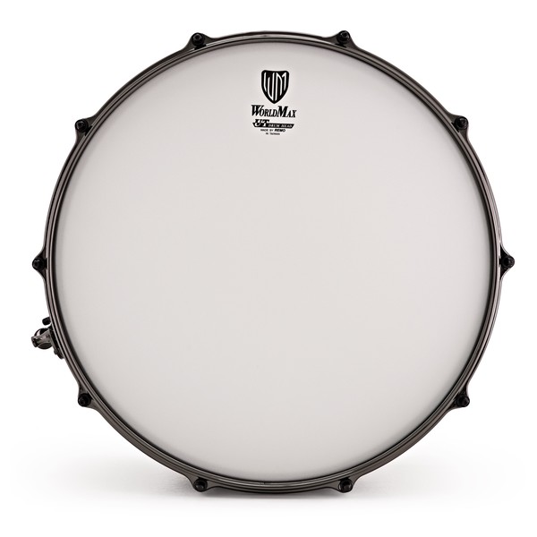 WorldMax Black Dawg 14'' x 8'' Black Nickel Over Brass Snare Drum