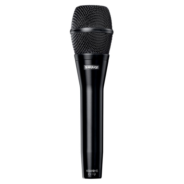 Shure KSM9HS Subcardioid & Hypercardioid Condenser Vocal Mic, Black