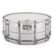 WorldMax 14'' x 6.5'' Beaded Chrome Over Steel Snare Drum, Chrome HW