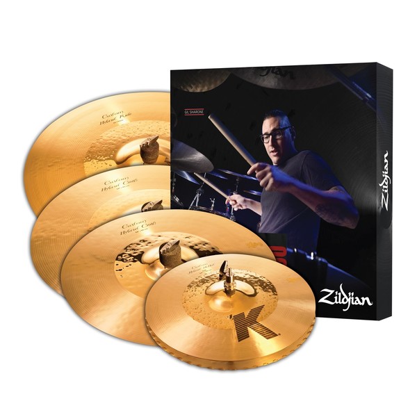 Zildjian K Custom Hybrid Cymbal Box Set with Free 18'' Crash