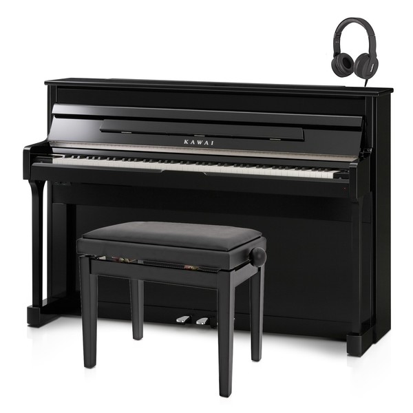 Kawai CS11 Digital Piano Package, Polished Ebony