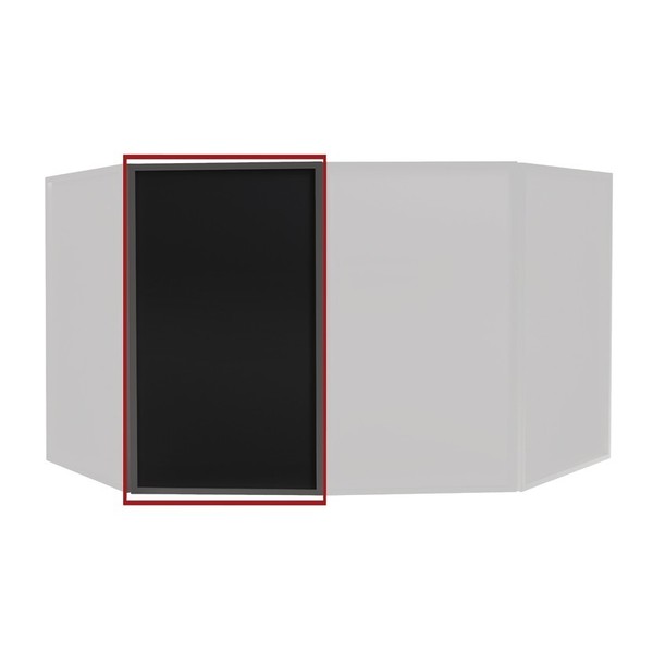 Equinox Foldable DJ Screen Replacement Lycra Cloth, Black (Single) 1