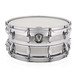 WorldMax 14'' x 6.5'' Micro Air Vents Steel Snare Drum, Chrome HW