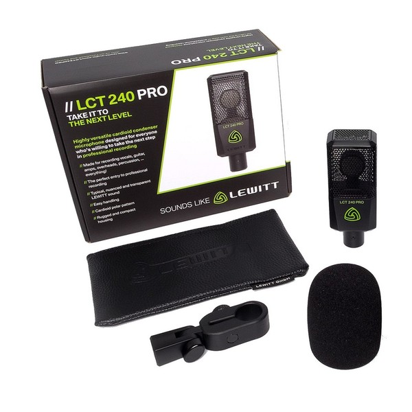 Lewitt LCT 240 PRO Large-Diaphragm Condenser Microphone
