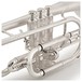 Besson 180th Anniversary Sovereign Cornet, Satin Silver Plate