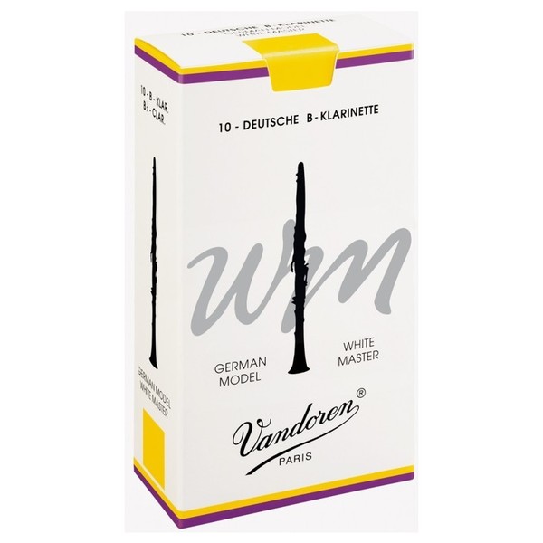 Vandoren White Master Bb Clarinet Reeds, 1.5 (10 Pack)