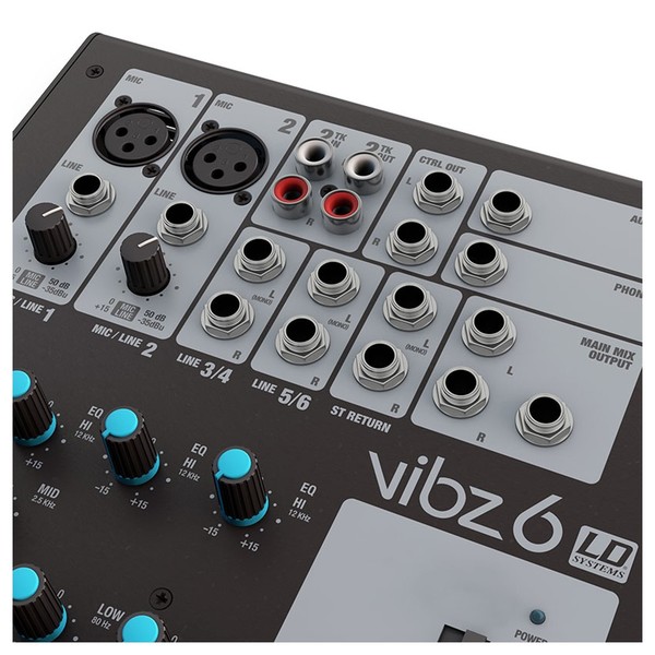 LD Systems LDVIBZ6 VIBZ 6 Analog Mixer