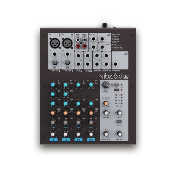 LD Systems VIBZ 6 D Analog Mixer