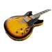 Ibanez ASV100FMD Artstar, Yellow Sunburst, Side View