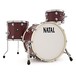 Natal Café Racer 3pc Shell Pack, Oxblood Red