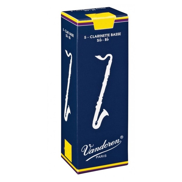 Vandoren Traditional Contrabass Clarinet Reeds, 3 (5 Pack)