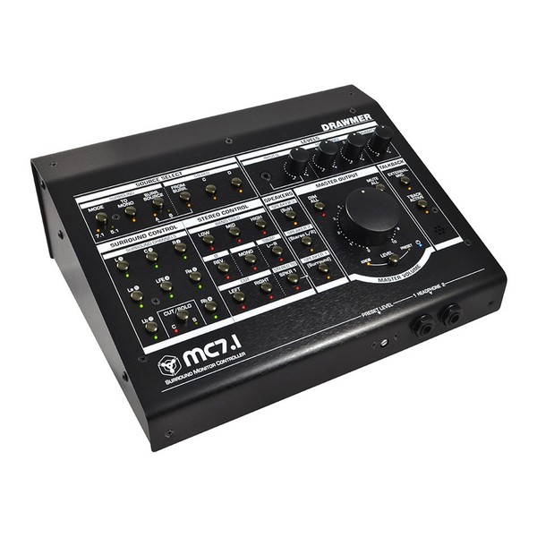 Drawmer MC7.1 Surround Monitor Controller - Angle