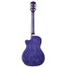 Luna Flora Passionflower Electro Acoustic Guitar Back View