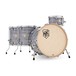 SJC Drums Providence 22'' 4pc Crossover Shell Pack, Silver Ripple