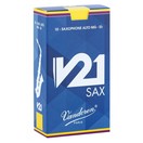 Vandoren V21 Alto Saxophone Reeds, 2.5 (10 Pack)