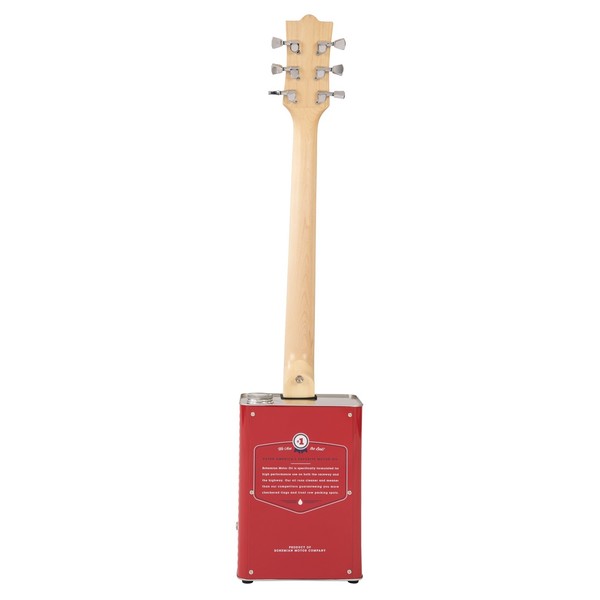 Bohemian Oil Can Electric Guitar, Motor Oil at Gear4music