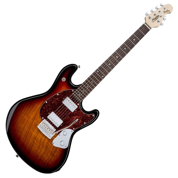 Sterling by Music Man Classic Stringray Guitar, 3 Tone Sunburst