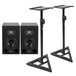 HEDD Audio Type 07 Studio Monitors, Pair With Stands - Bundle
