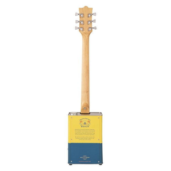 Bohemian Boho Electric Guitar, Surf Wax rear view