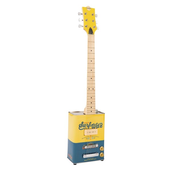 Bohemian Boho Electric Guitar, Surf Wax angle view