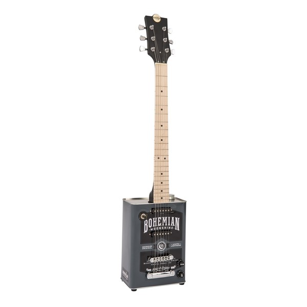 Bohemian Oil Can Electric Guitar, Moon Shine at Gear4music