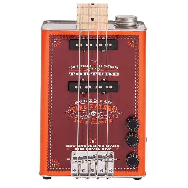 ☆Bohemian Guitars HOT SAUCE - ELECTRIC OIL CAN BASS 現状お渡し