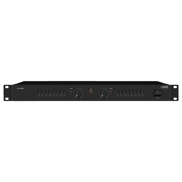 IMG Stageline STA-800D Digital Stereo PA Amplifier 1