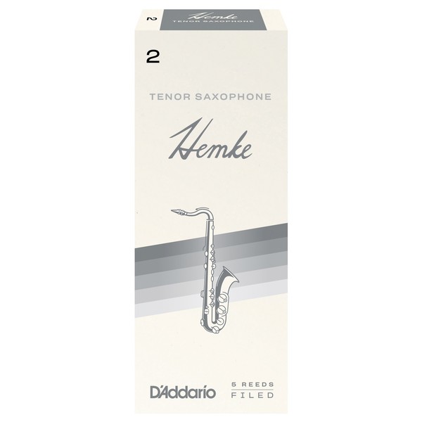 D'Addario Hemke Tenor Saxophone Reeds, 2 (5 Pack)