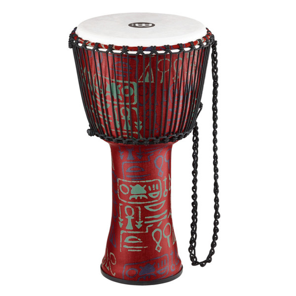 Meinl Travel Series 8 Inch Djembe Synthetic Head, Pharaoh's Script