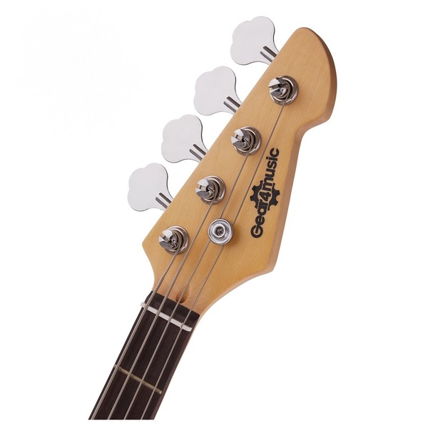LA II Bass Guitar + Tweed 15W Amp Pack, Ivory