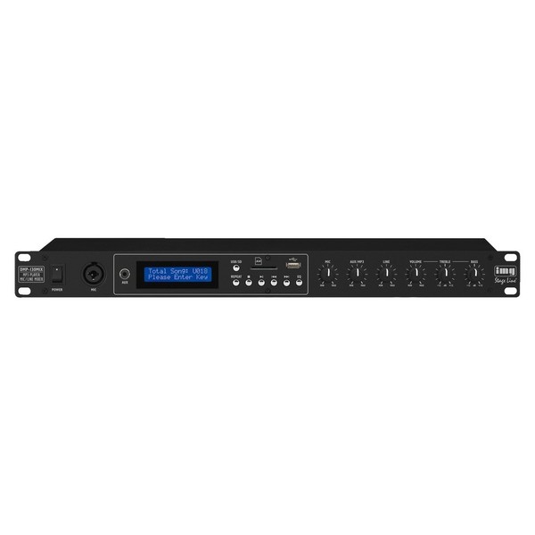 Monacor DMP-130MIX Audio Player & Mic Line Mixer 1