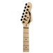 Dean NashVegas Flame Hum Hum Electric Guitar, Trans Red Headstock