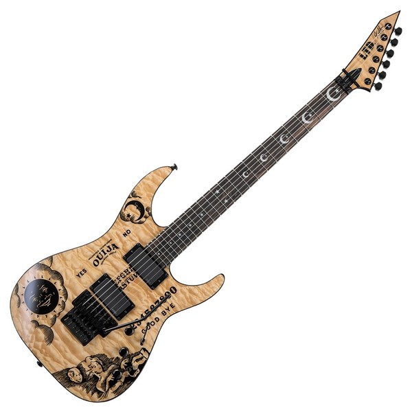 ESP LTD KH-OUIJA Kirk Hammett Limited Edition Guitar, Natural