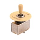 Guitarworks 3-way Vintage Style Toggle Switch, Cream