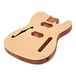 Knoxville Semi Hollow Electric Guitar Body, Mahogany