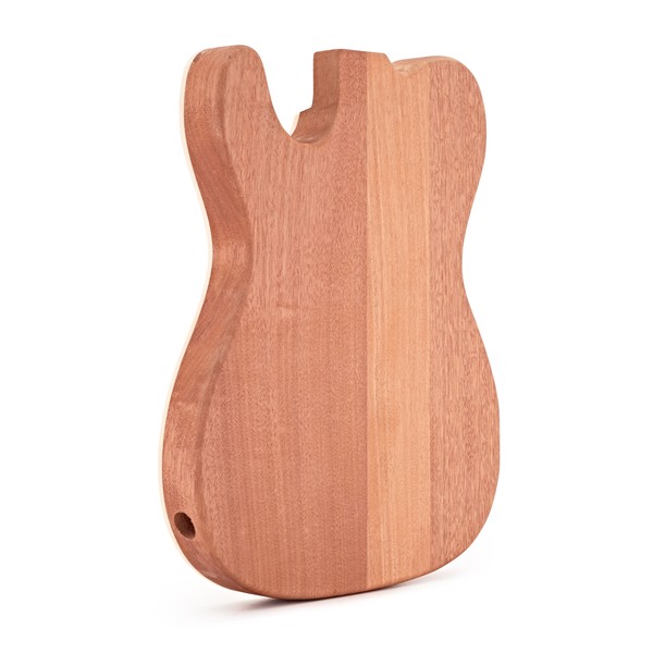 Solo-Cutaway Semi Hollow Electric Guitar Body, Mahogany