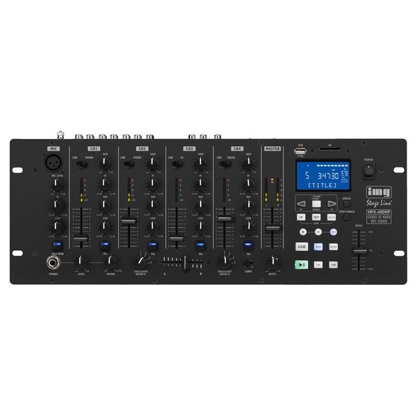 IMG Stageline MPX-40DMP Stereo DJ Mixer & MP3 Player 1