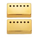 Guitarworks Humbucker Tonabnehmer-Abdeckung mit L&ouml;chern, Gold (2 St&uuml;ck)