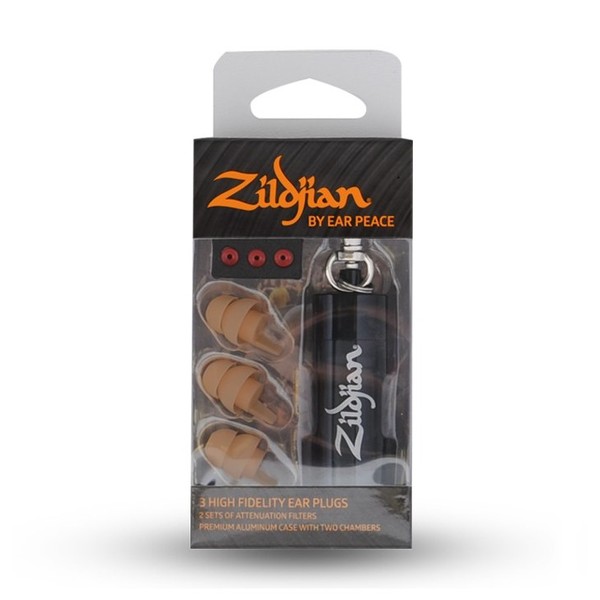 Zildjian Ear Plugs by EarPeace, Tan