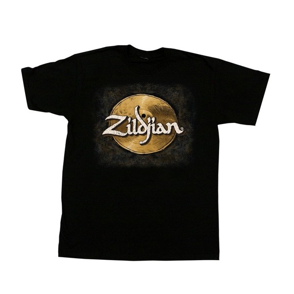 Zildjian Hand Drawn Cymbal T-Shirt, Large