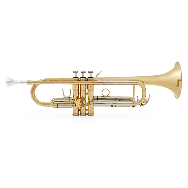 Besson BE110 New Standard Bb Trumpet, Gold Lacquer