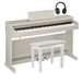 Yamaha YDP 163 Digital Piano Package, White Ash