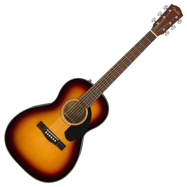 Fender CP-60S Acoustic Guitar, 3-Tone Sunburst