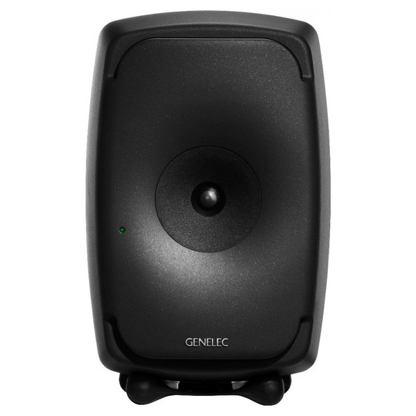 Genelec 8351AMM Professional Studio Monitor, Black - Front