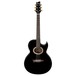 Ibanez EP5 Steve Vai, Black Pearl front view