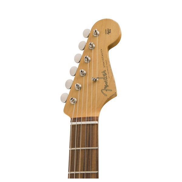 DISC Fender Road Worn 60s Stratocaster, Olympic White at Gear4music